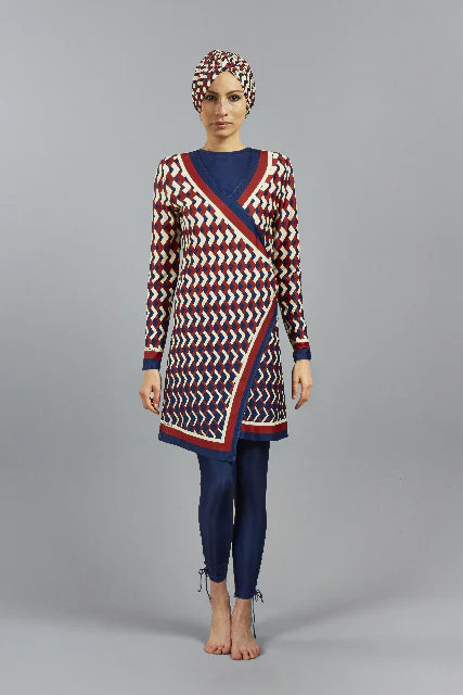 MUNAMER Aurora Navy Burkini