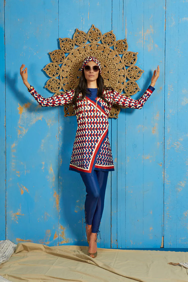 MUNAMER Aurora Navy Burkini