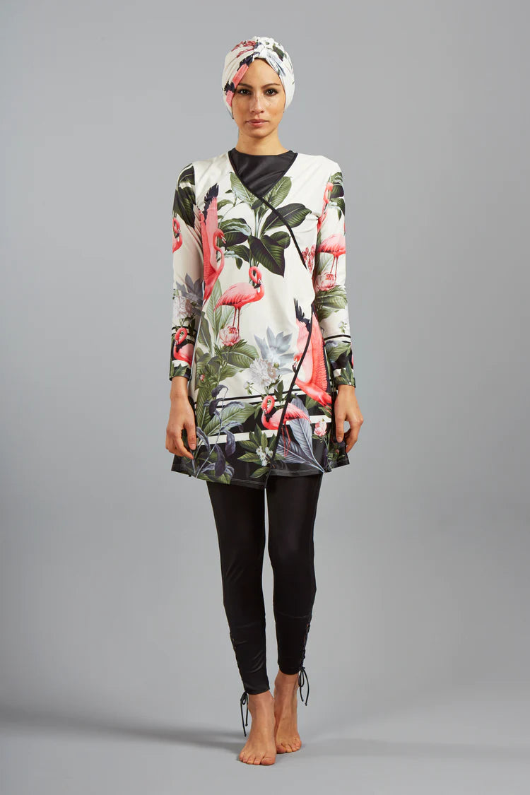 MUNAMER AURORA FLAMINGO BURKINI