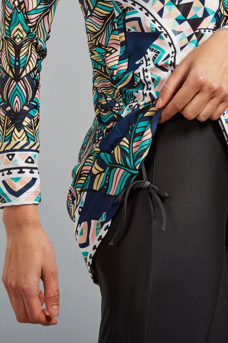 MUNAMER MAYA GEOMETRIC BURKINI