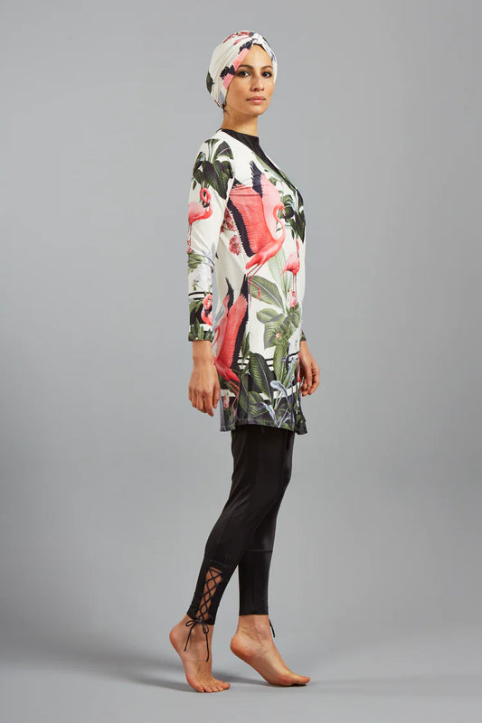 MUNAMER AURORA FLAMINGO BURKINI